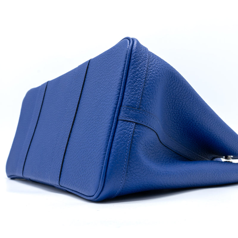 Hermes Garden Party 36 Negonda Blue Electric SHW Stamp C