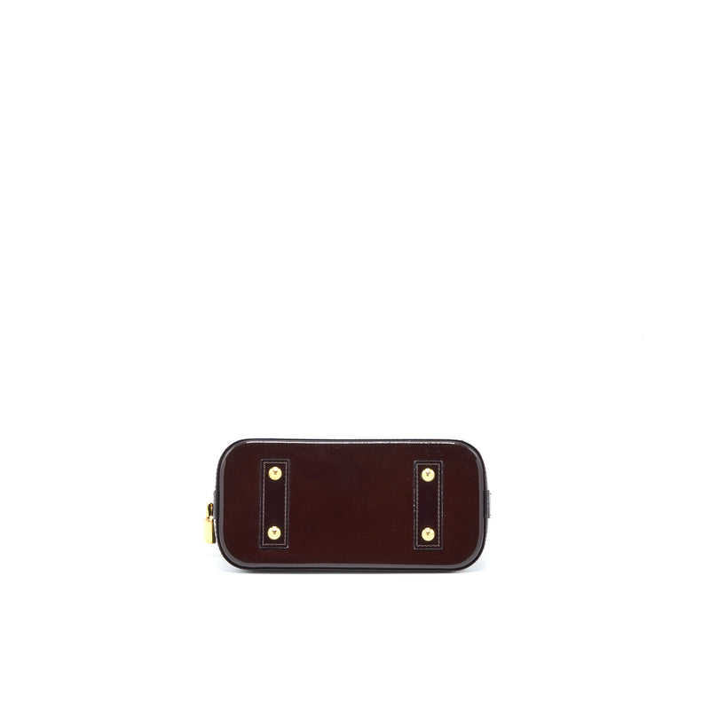 Louis Vuitton Alma BB Patent Amatante GHW