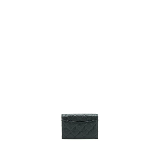 Chanel Classic Flap Card Holder Caviar Black GHW