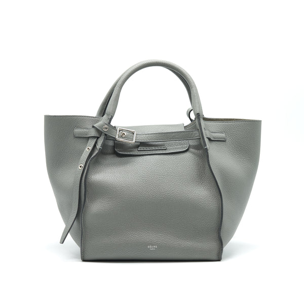 Celine Small Big Bag with Long Strap Grey