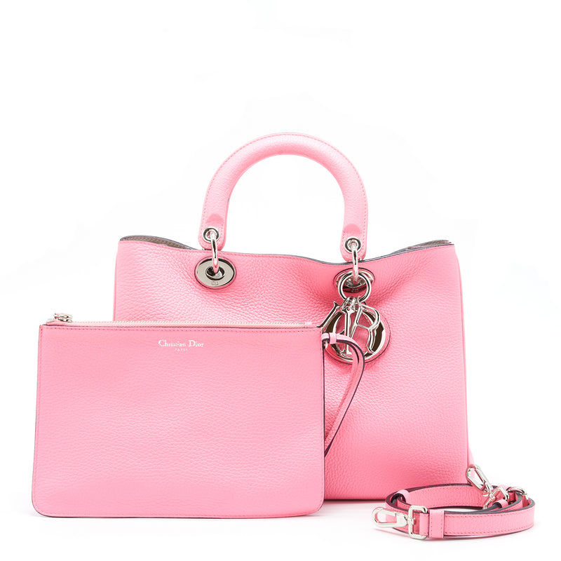 Dior Diorissimo Bag Calfskin Pink SHW