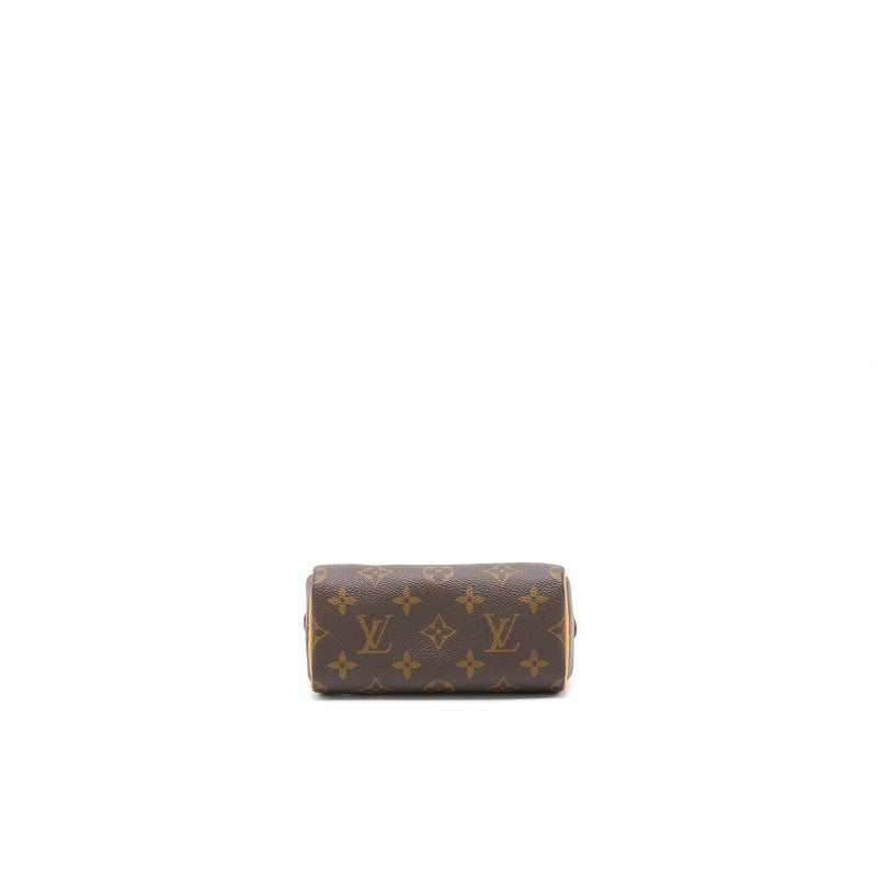 Louis Vuitton Nano Speedy Monogram Canvas GHW