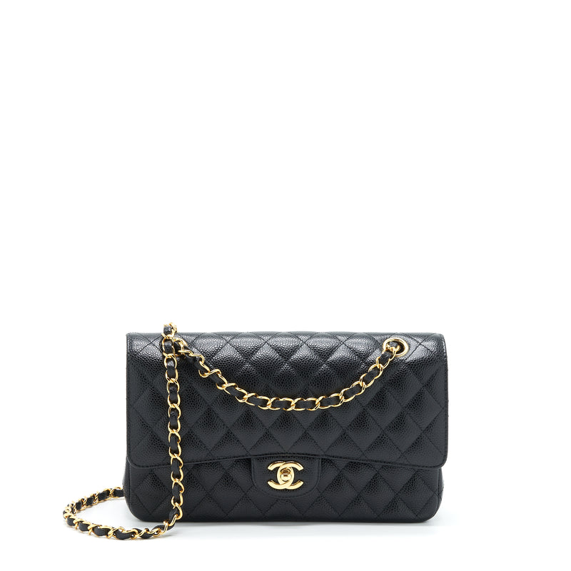 Chanel Classic Double Flap Bag Caviar Black GHW