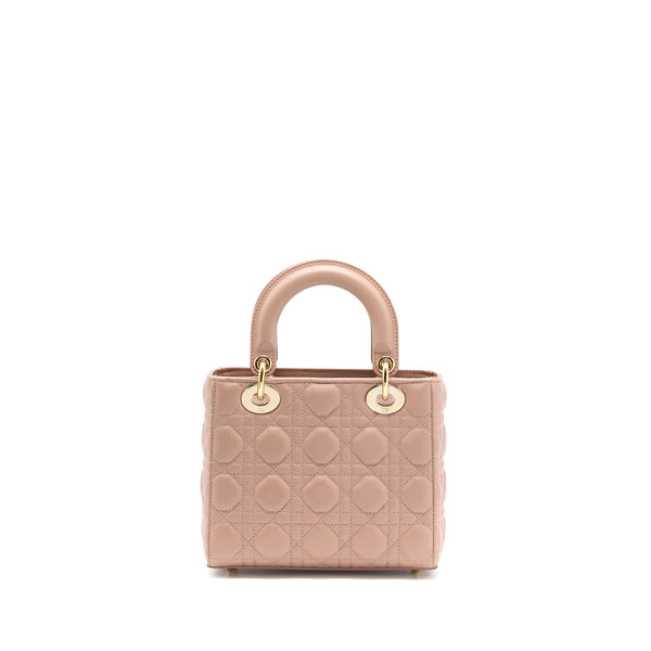 Dior Small Lady Dior My ABCDior Bag Lambskin Pink LGHW