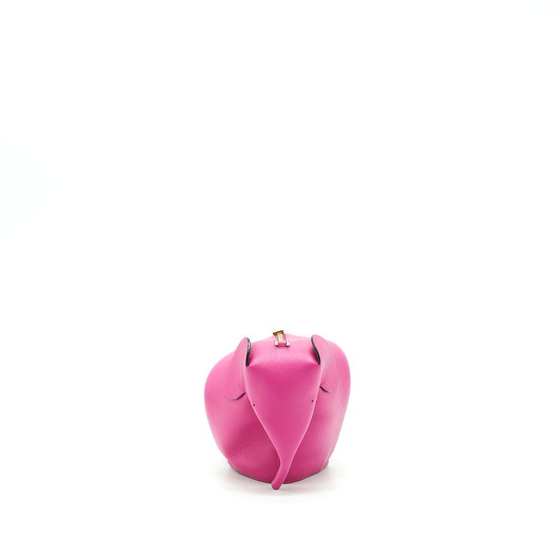 Loewe Elephant Mini Crossbody Bag Pink