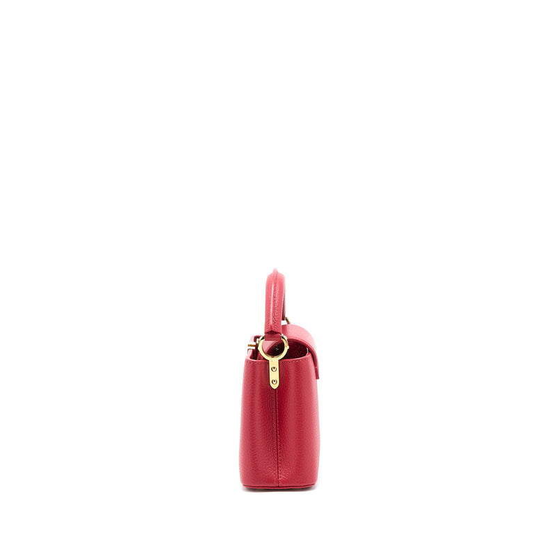 Louis Vuitton Capucines Mini Taurillon Scarlet GHW (New Version)