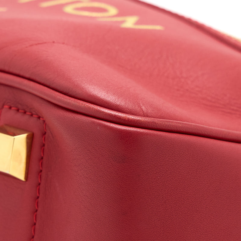 Louis Vuitton Messenger Bag Limited Edition Red GHW