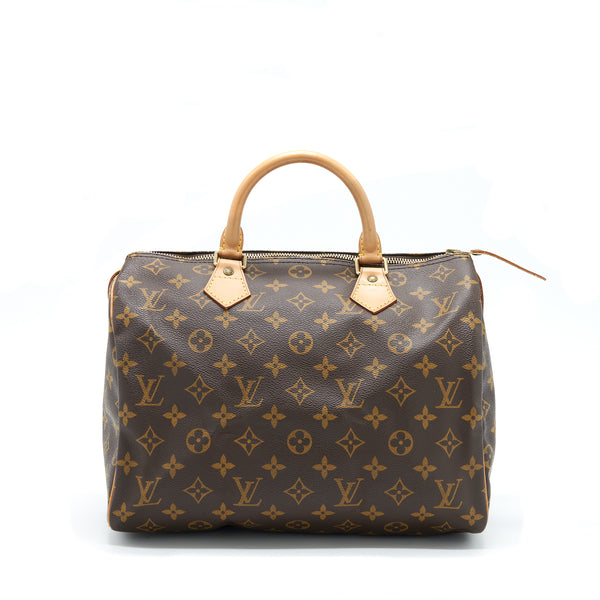 Louis Vuitton Speedy 30 Monogram Canvas GHW