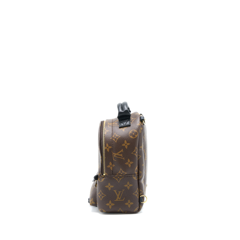 Louis Vuitton Mini Palm Spring Backpack Monogram Canvas GHW (New Versi