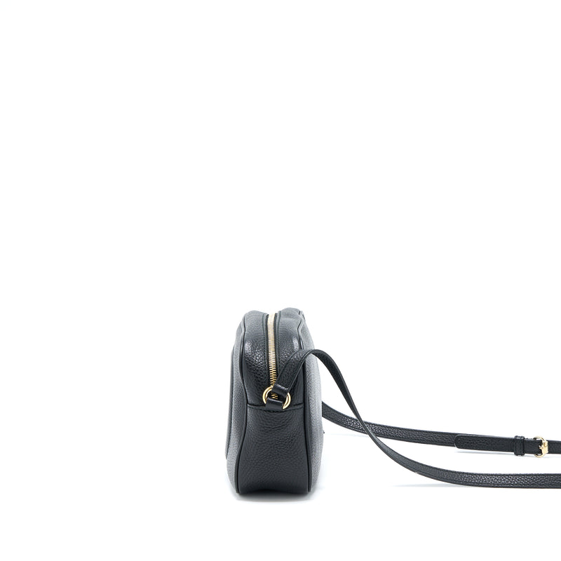 Gucci Soho Disco Camera Bag Calfskin Black LGHW