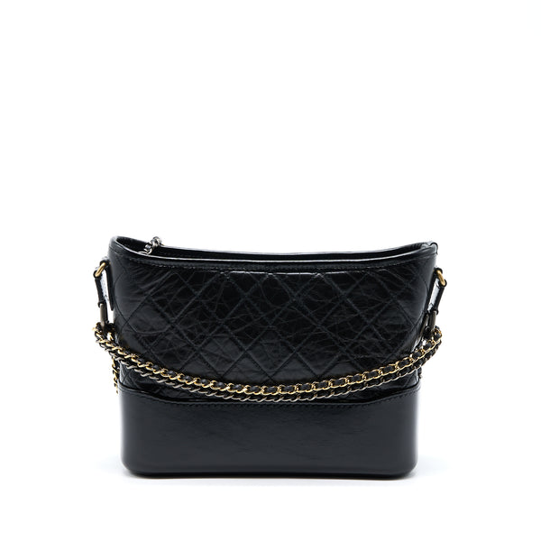 Chanel New Medium Gabrielle Hobo Bag Aged Smooth Calfskin Multicolour Hardware