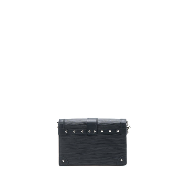 Louis Vuitton Trunk Chain Wallet Epi Black SHW
