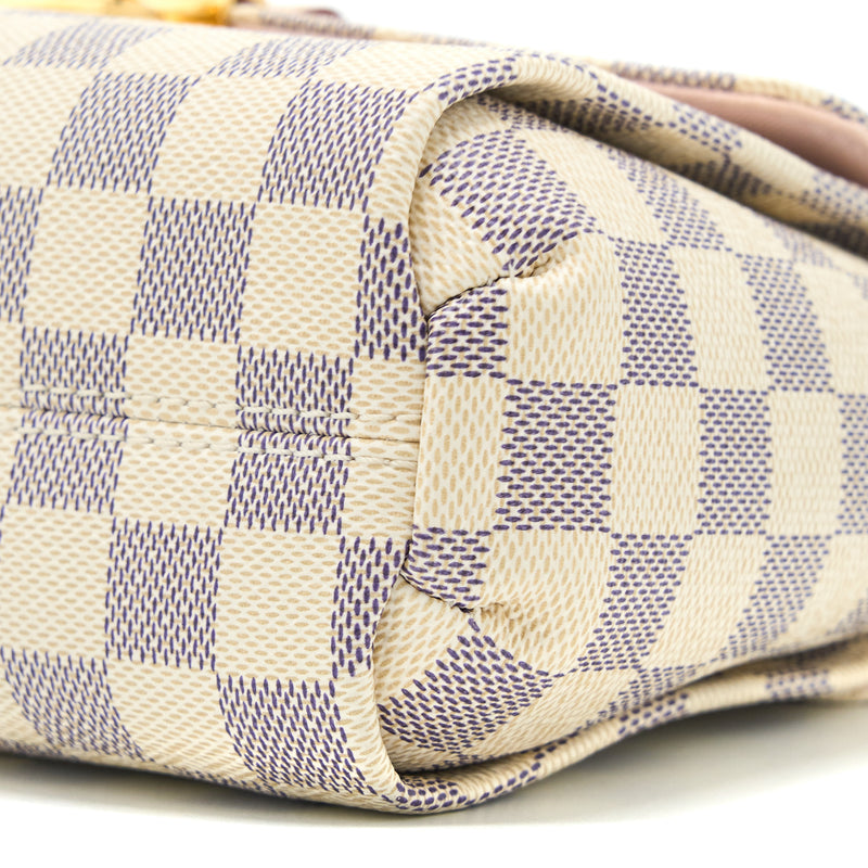 Louis Vuitton Croisette Bag Damier Azur Canvas GHW