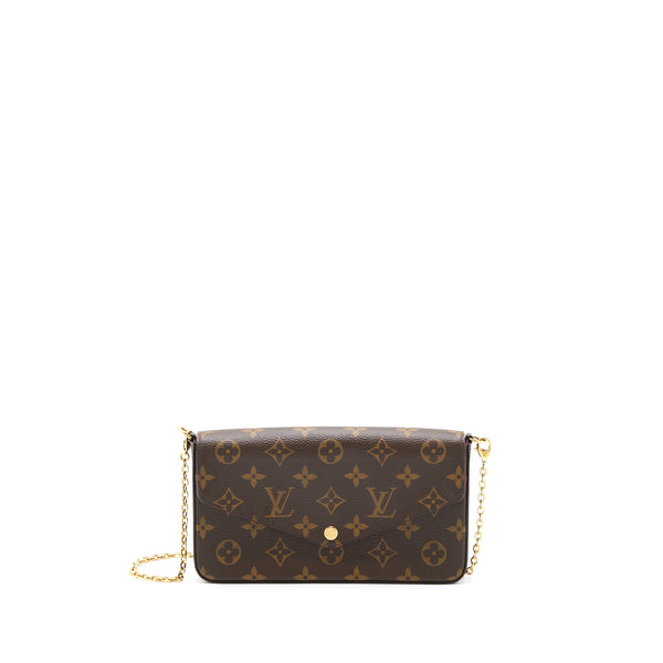 Louis Vuitton Felicie Pochette Monogram Canvas GHW