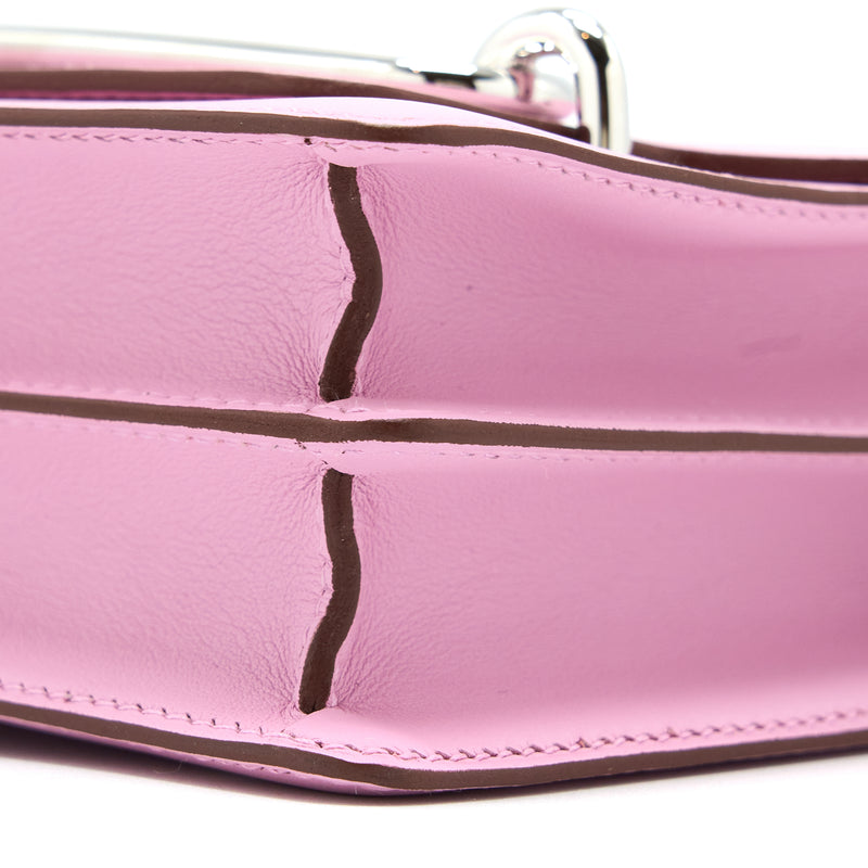 Hermes Mini Roulis Swift X9 Mauve Sylvester SHW Stamp U