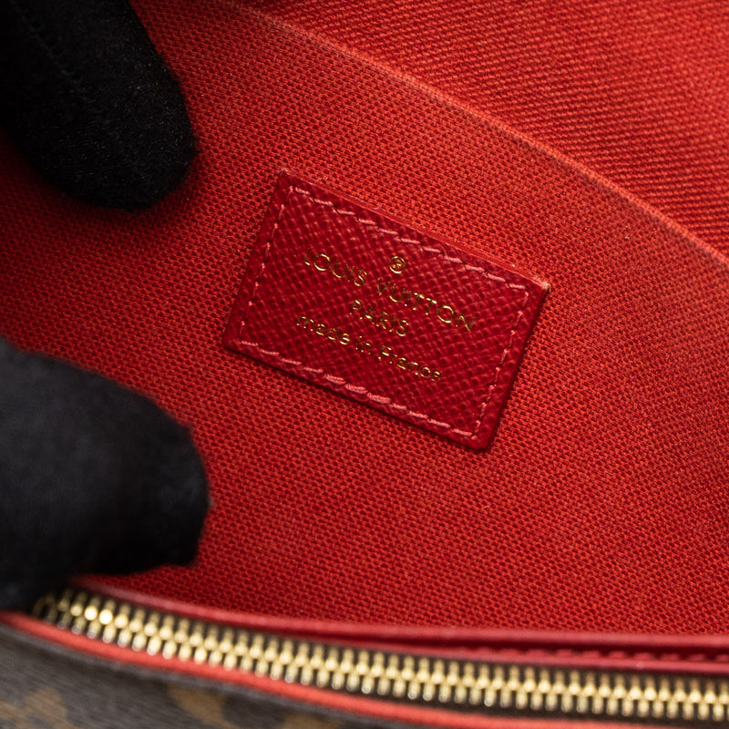 Louis Vuitton Félicie Pochette Limited Edition Monogram Canvas GHW