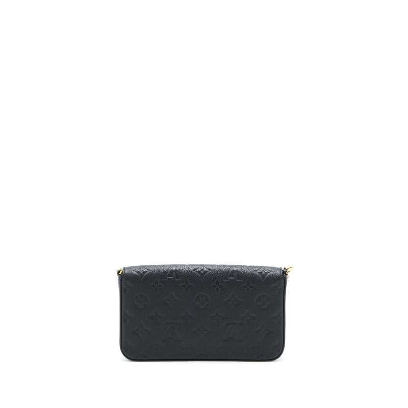 Louis Vuitton Felicie Pochette Monogram Empreinte Black GHW