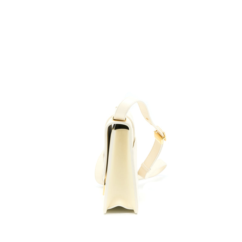 Dior Medium Montaigne 30 Bag White GHW