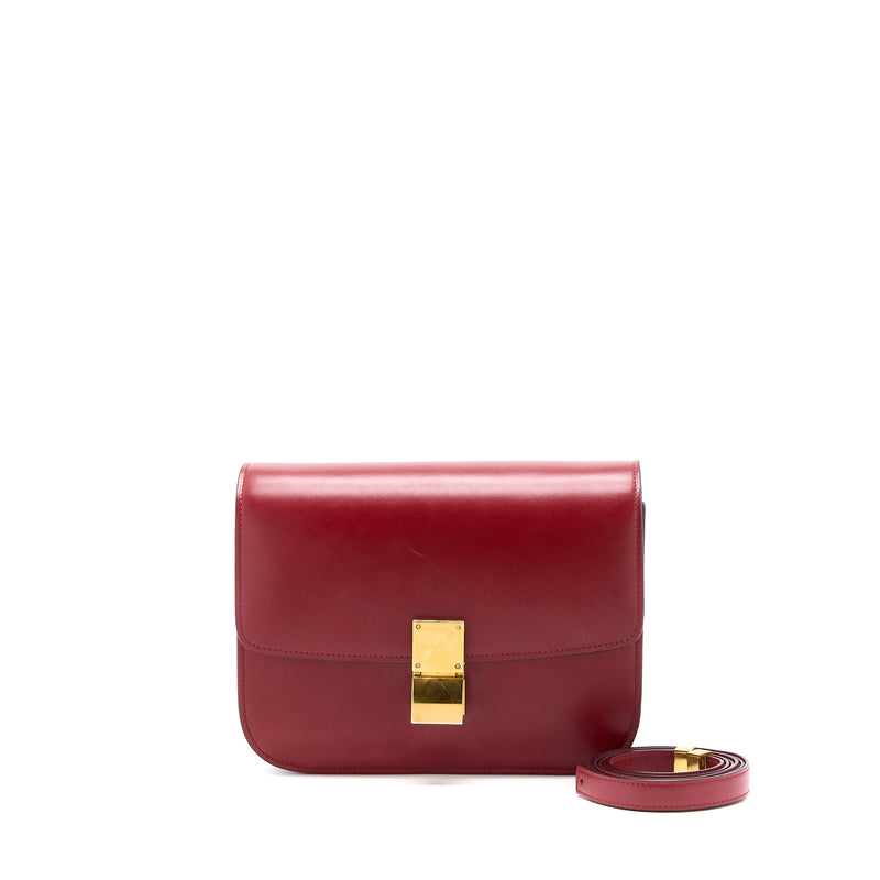 Vintage Celine Sulky Box Bag - Red Leather – The Hosta