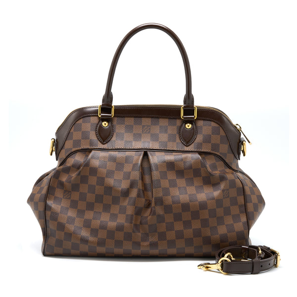 Louis Vuitton Trevi Bag Damier Ebene Canvas GHW