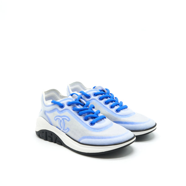 Chanel size35 CC logo sneaker Blue