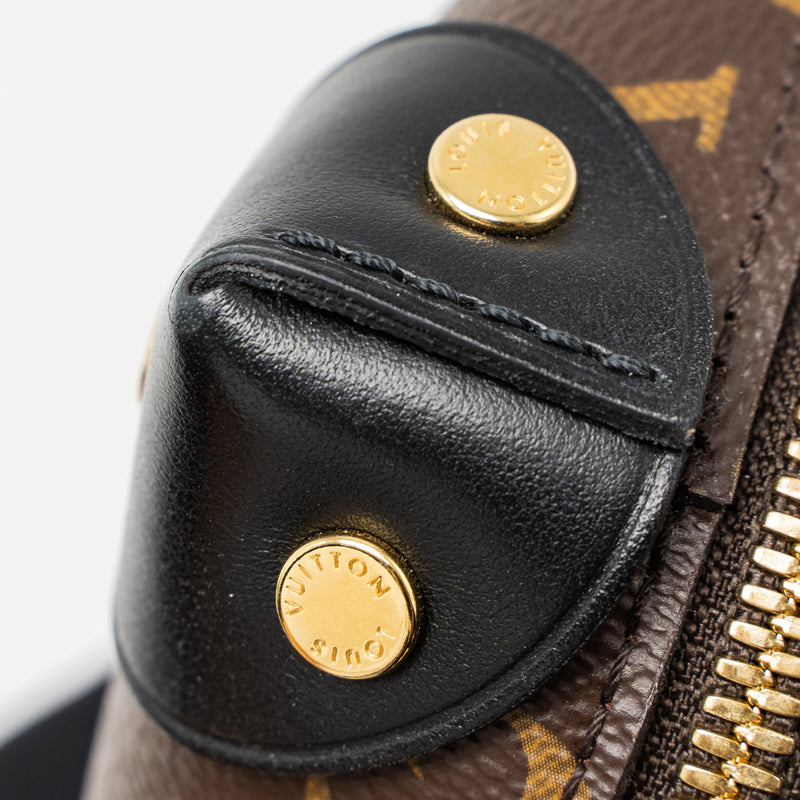 Louis Vuitton Petite Malle Souple Monogram Empreinte Brown/Black in Leather  with Gold-tone - US