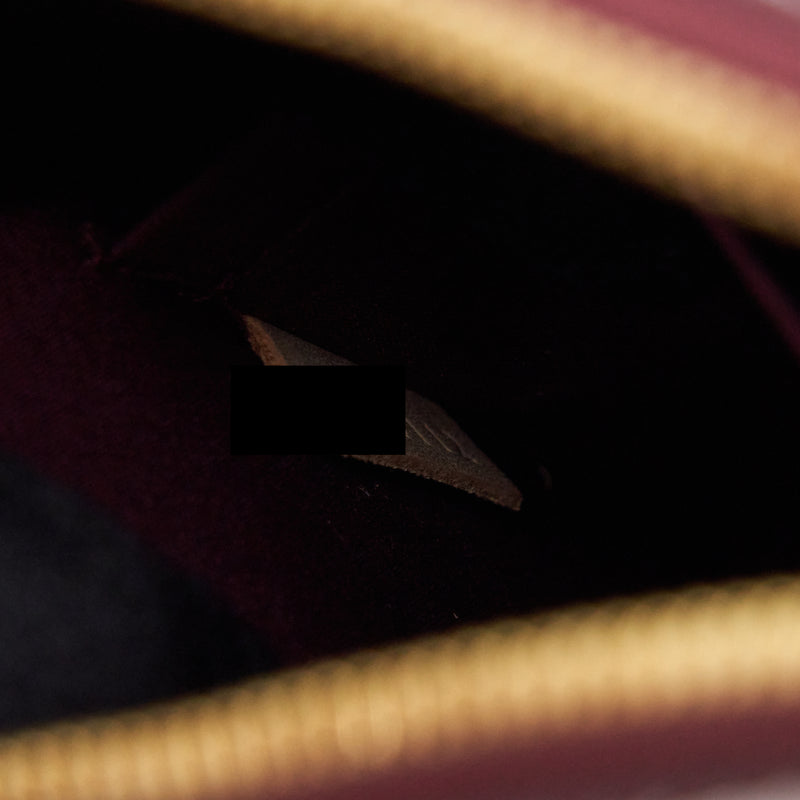 Louis Vuitton Alma PM Patent Amarante GHW