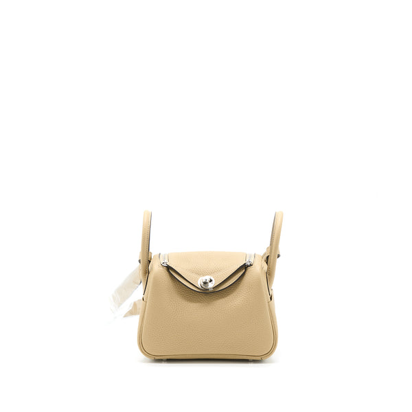 Hermes Mini Lindy Clemence Trench SHW Stamp U