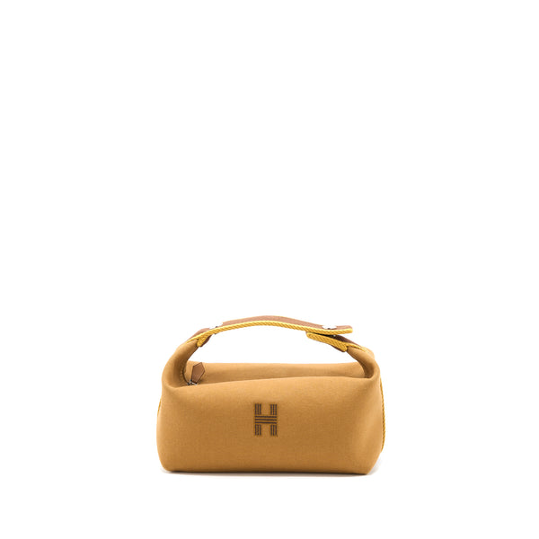 Hermes Trousse De Toilette Bride PM Canvas Travel Pouch