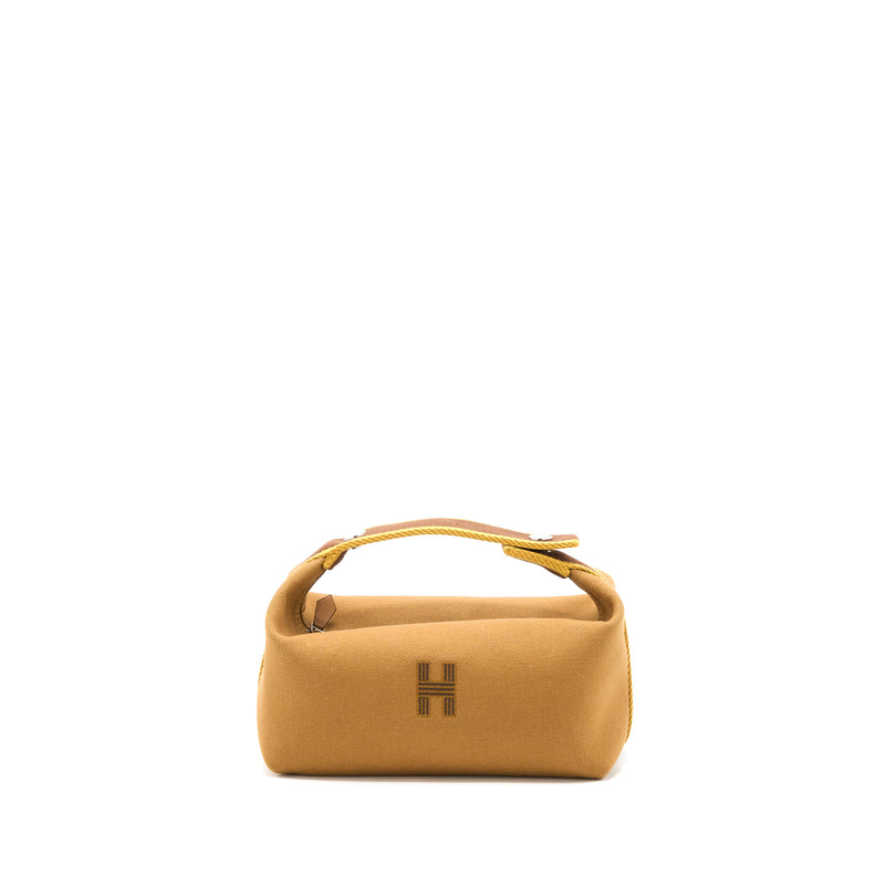 Hermes Trousse De Toilette Bride PM Canvas Travel Pouch