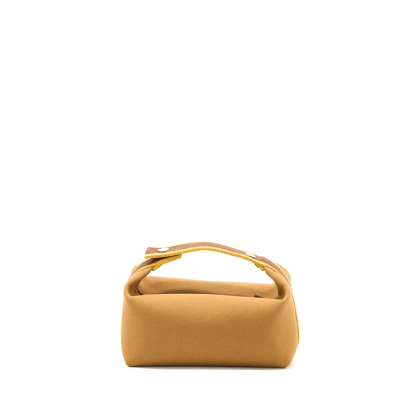 Hermes Trousse De Toilette Bride PM Canvas Travel Pouch