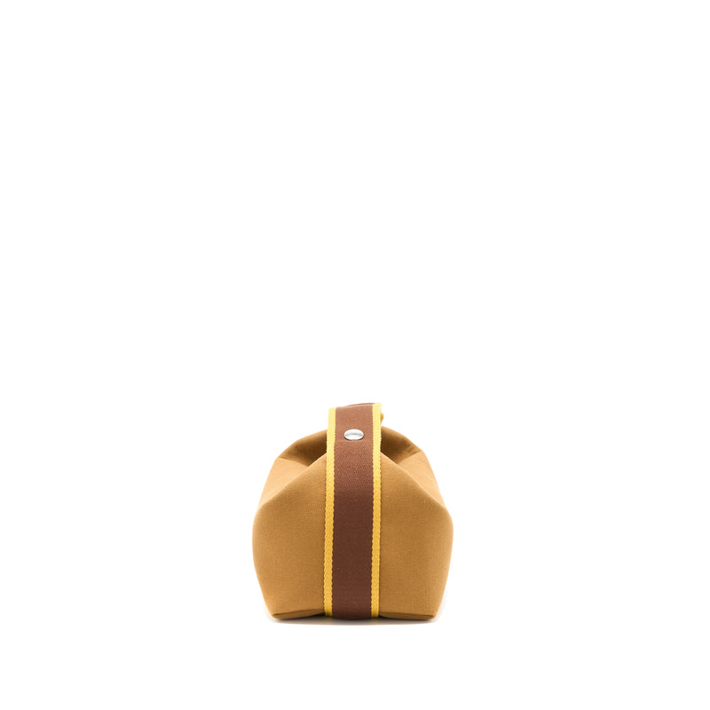 Hermes Trousse De Toilette Bride PM Canvas Travel Pouch