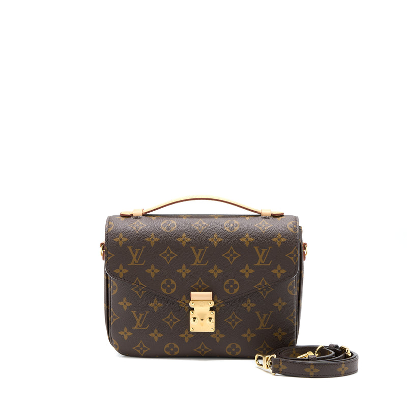 Louis Vuitton Pochette Métis Monograms Canvas GHW(New Version)