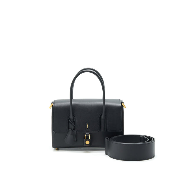Hermes New Drag 22 Bag Black GHW stamp Z