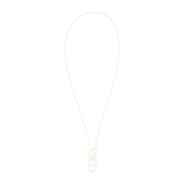 Hermes Chaine D'ancre Pendant Sterling Silver