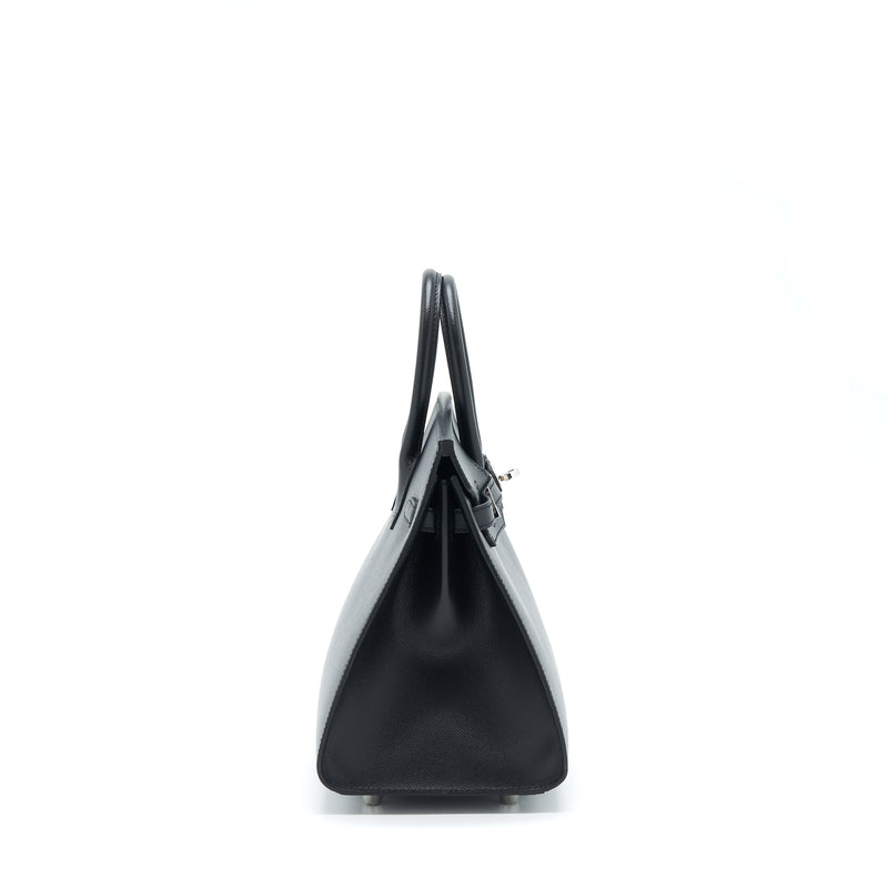 Hermes Birkin 25 Sellier Madame Black SHW Stamp Y
