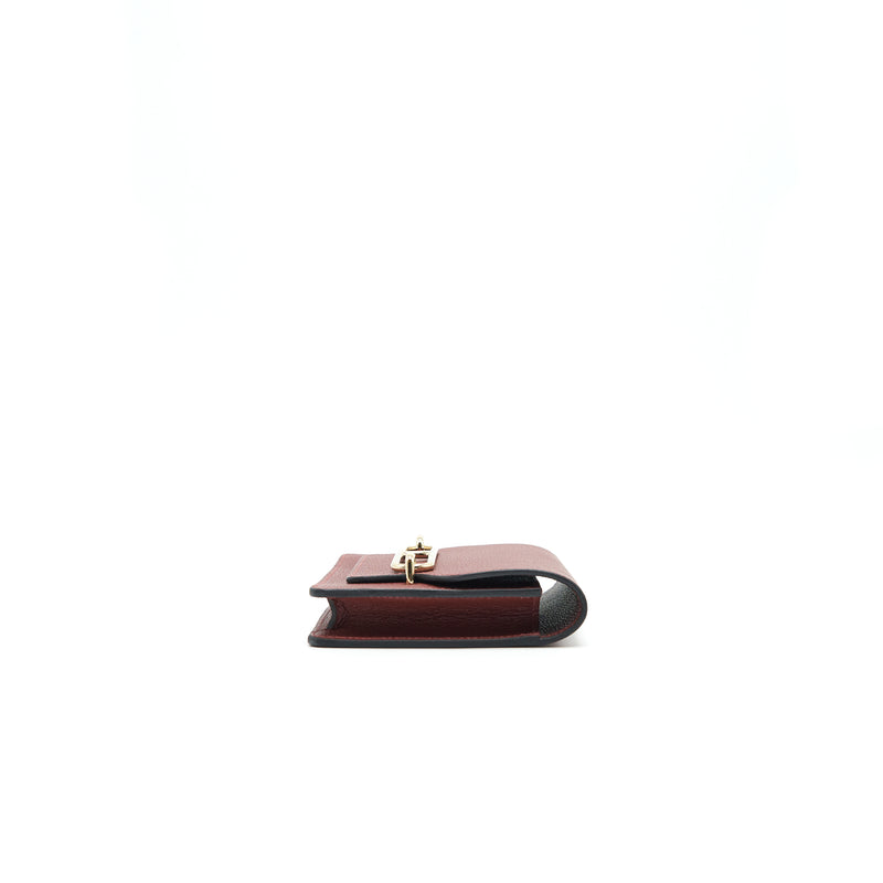 HERMES ROULIS SLIM EVERCOLOR ROUGE H WITH GHW