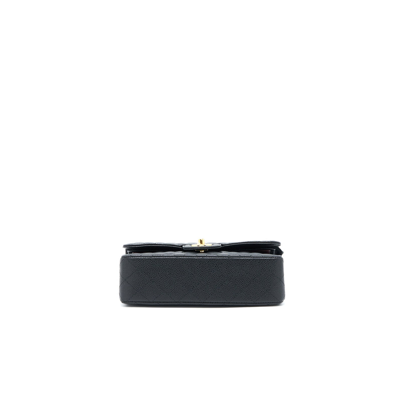 Chanel Small Classic Double Flap Bag Caviar Black GHW (Microchip)