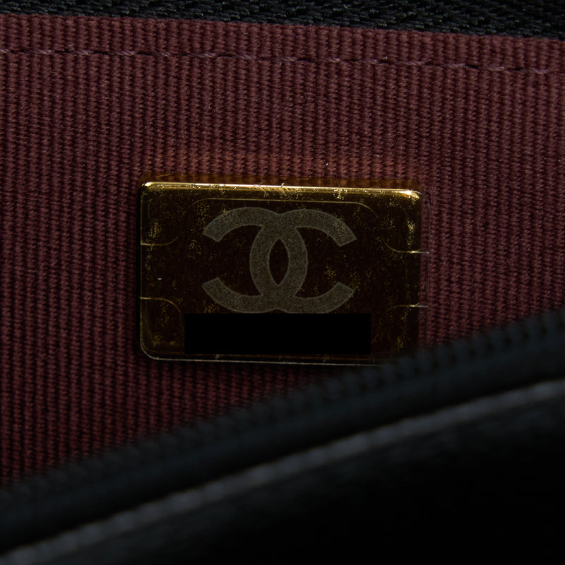 Chanel Classic Wallet On Chain Caviar Black GHW (Microchip)