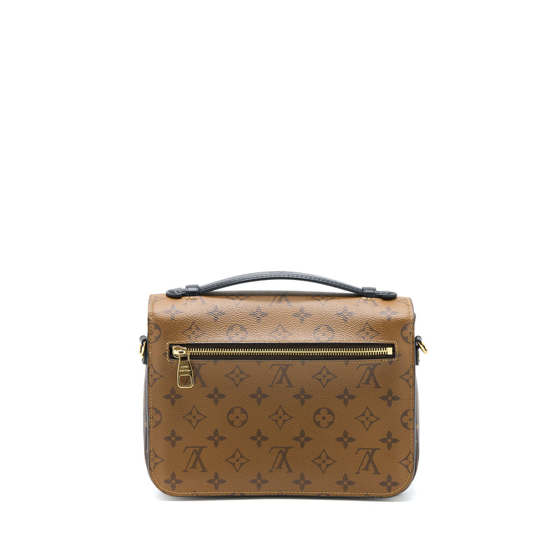 Louis Vuitton Pochette Métis Monogram Reverse Canvas GHW