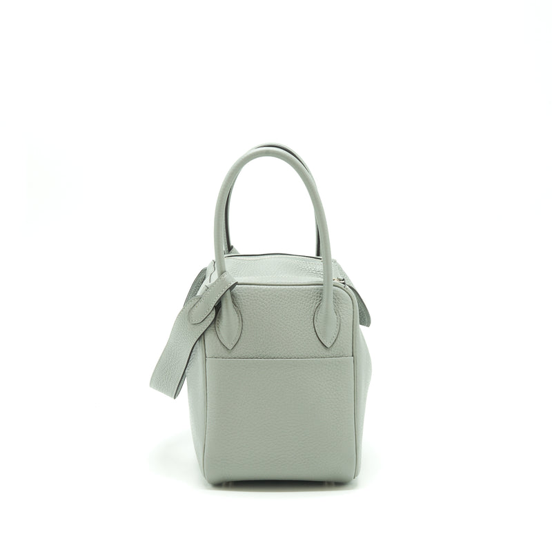 Hermes Lindy 26 Clemence Gris Motte SHW Stamp X