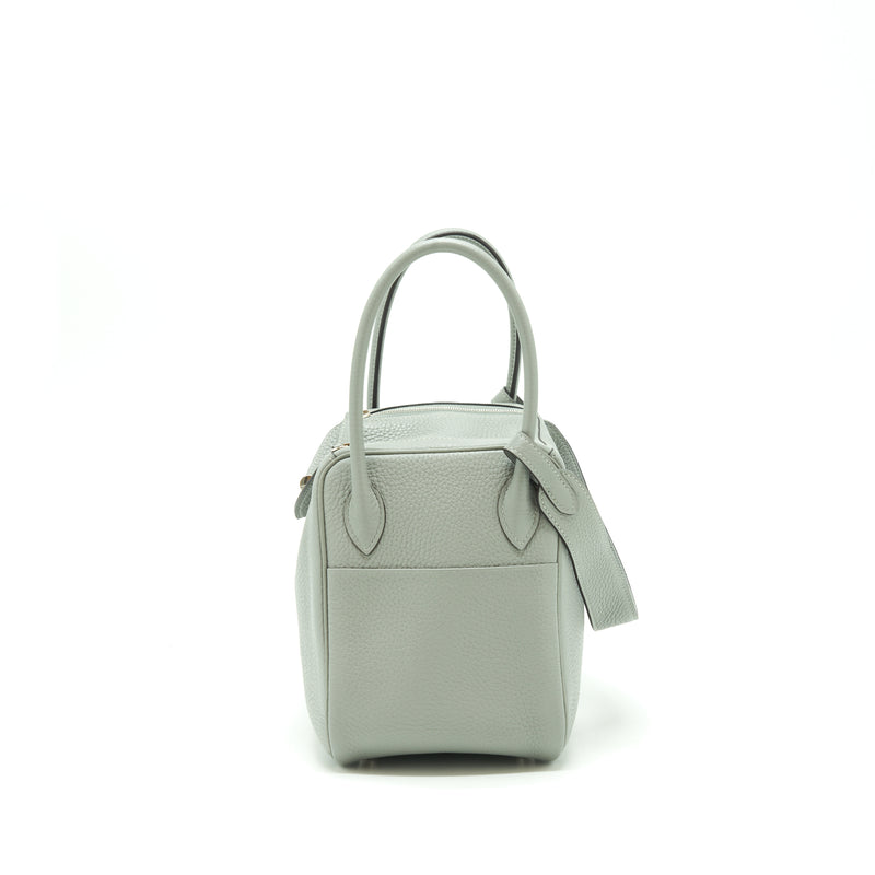 Hermes Lindy 26 Clemence Gris Motte SHW Stamp X