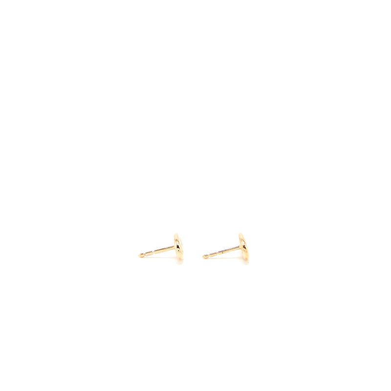 Hermes Very Small Model Chaine D’ancre Earrings Rose Gold