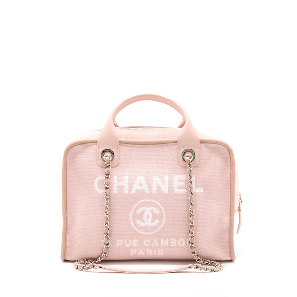 Chanel Deauville Medium Canvas Pink