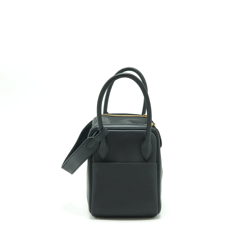 Hermes Lindy 26 Clemence Black GHW Stamp Y