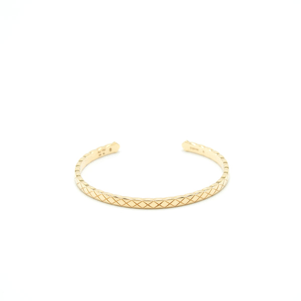 Chanel Size S Coco Crush Bracelet 18k Yellow Gold