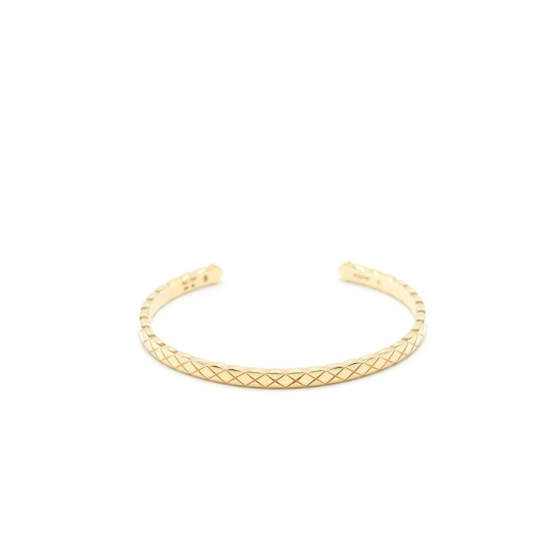 Chanel Size S Coco Crush Bracelet 18k Yellow Gold