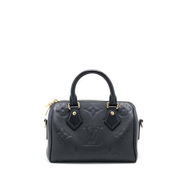 Louis Vuitton Speedy 20 Empreinte Black GHW