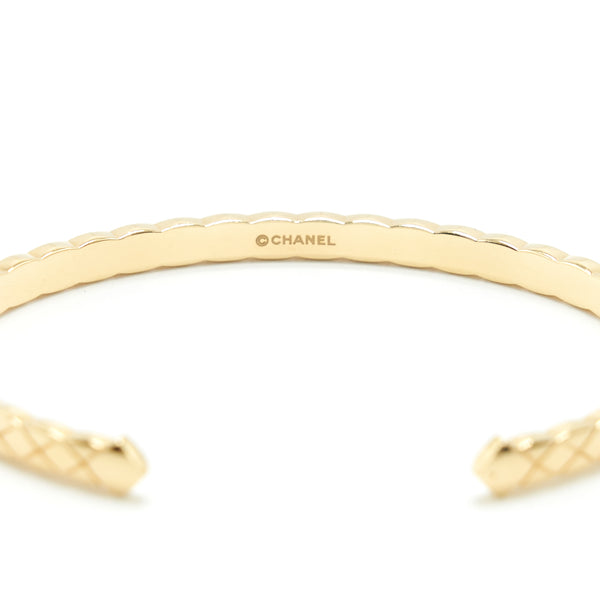 Chanel Size S Coco Crush Bracelet 18k Yellow Gold