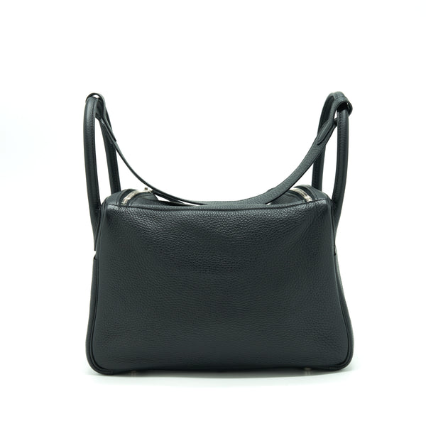 Hermes Lindy 30 Clemence Black SHW Stamp A